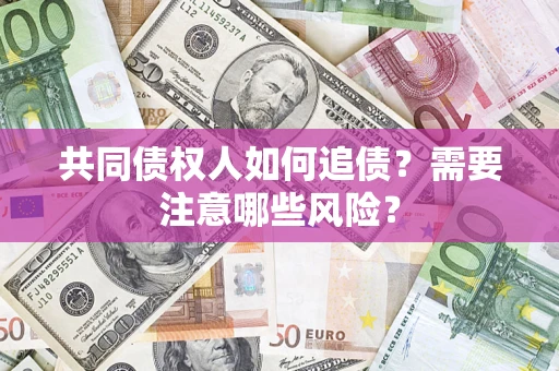 武汉共同债权人如何追债？需要注意哪些风险？