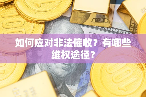 武汉如何应对非法催收？有哪些维权途径？
