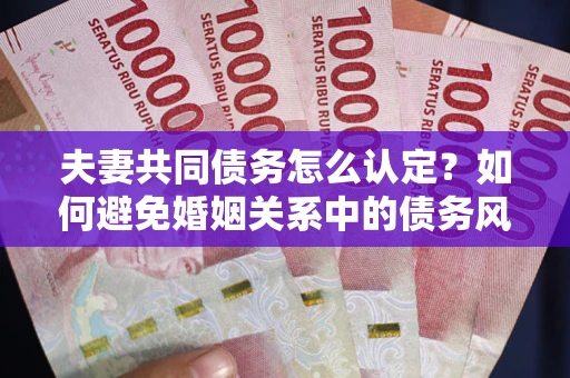武汉夫妻共同债务怎么认定？如何避免婚姻关系中的债务风险？