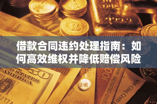 武汉借款合同违约处理指南：如何高效维权并降低赔偿风险？
