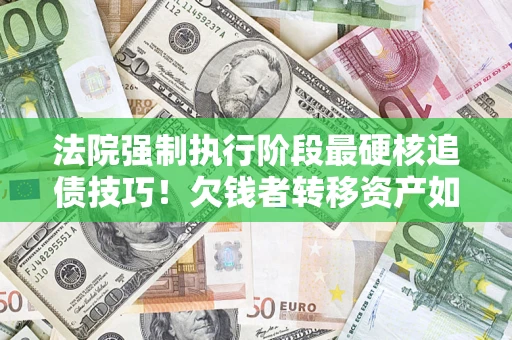 武汉法院强制执行阶段最硬核追债技巧！欠钱者转移资产如何破解？