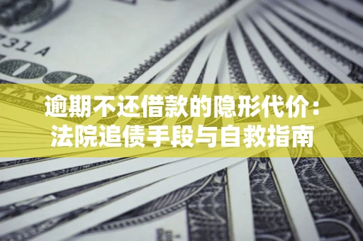 武汉逾期不还借款的隐形代价：法院追债手段与自救指南